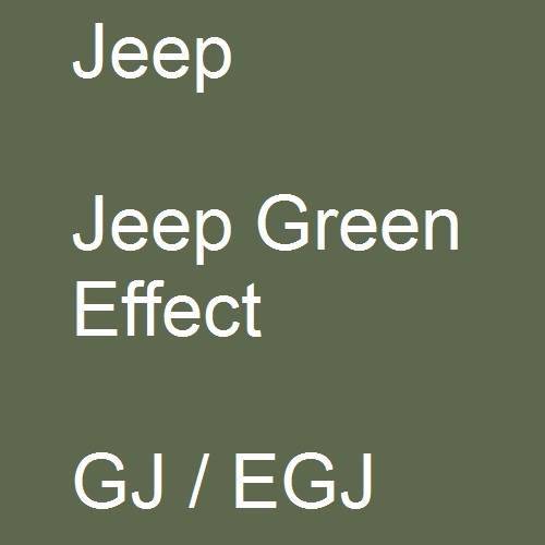 Jeep, Jeep Green Effect, GJ / EGJ.